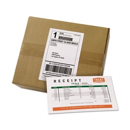 Avery Dennison LABEL, SHP, REC, 1UP, 100, WH 27900